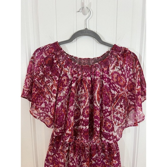 Show‎ Me Your Mumu Rosarita Romper Pomegranate Punch Size Medium - Picture 4 of 7